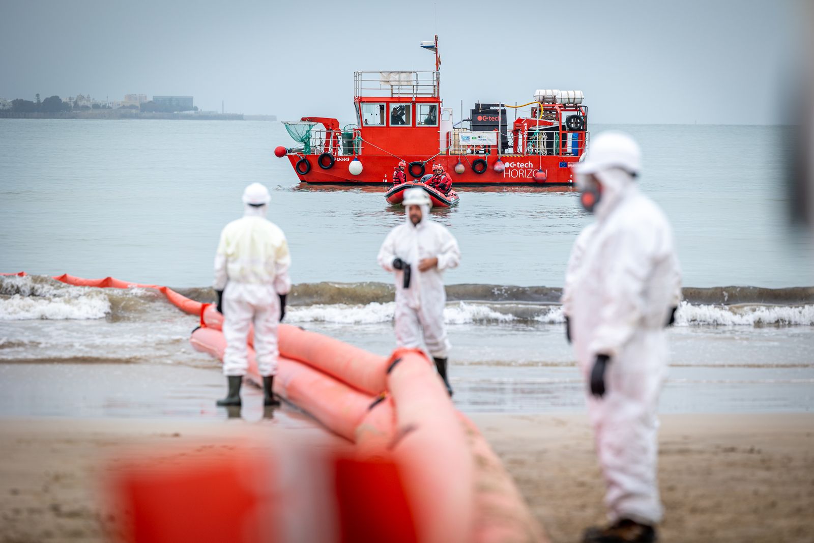 Imágenes del simulacro marítimo en en El Puerto