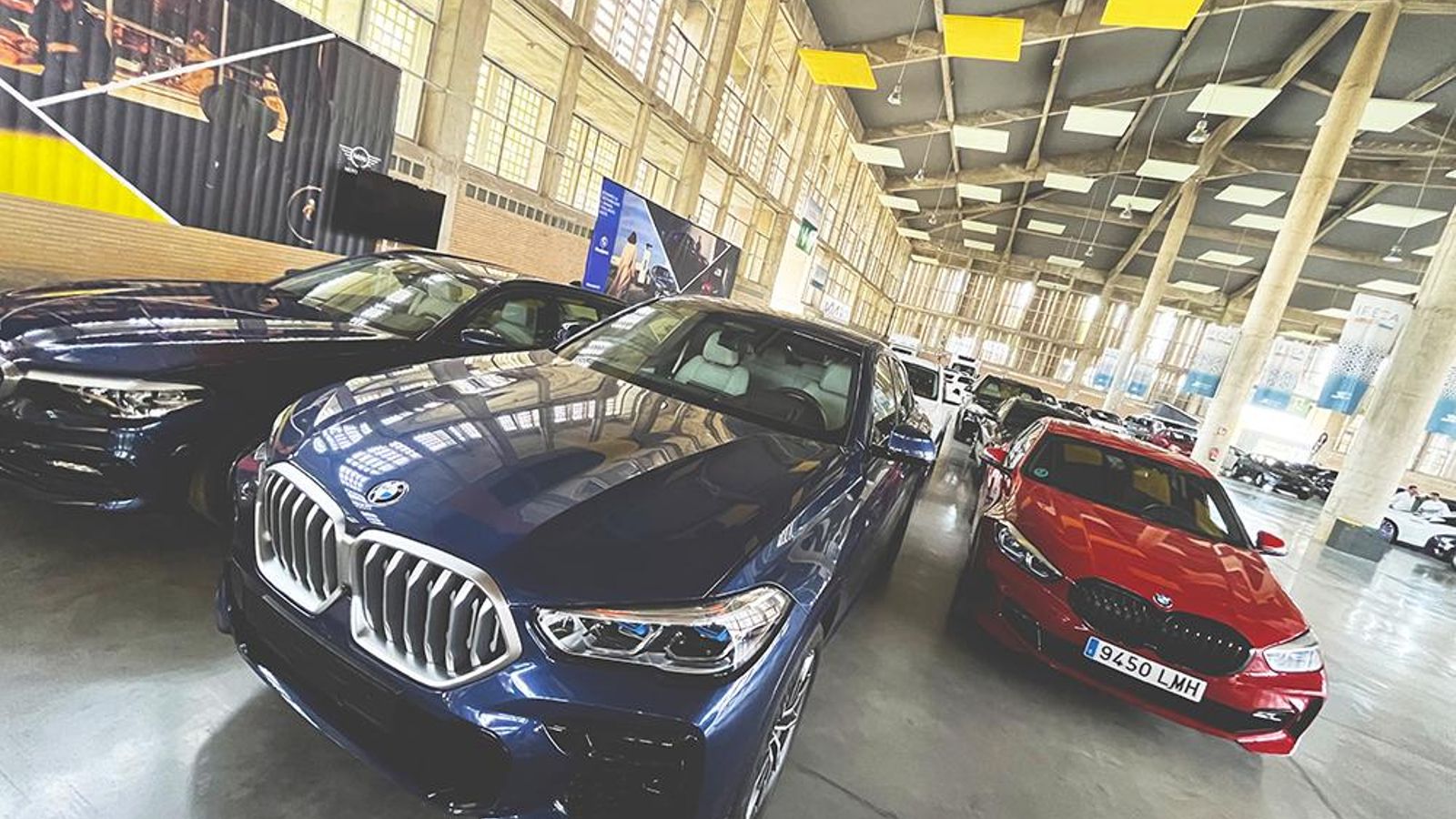 Diferentes gamas de vehículos.