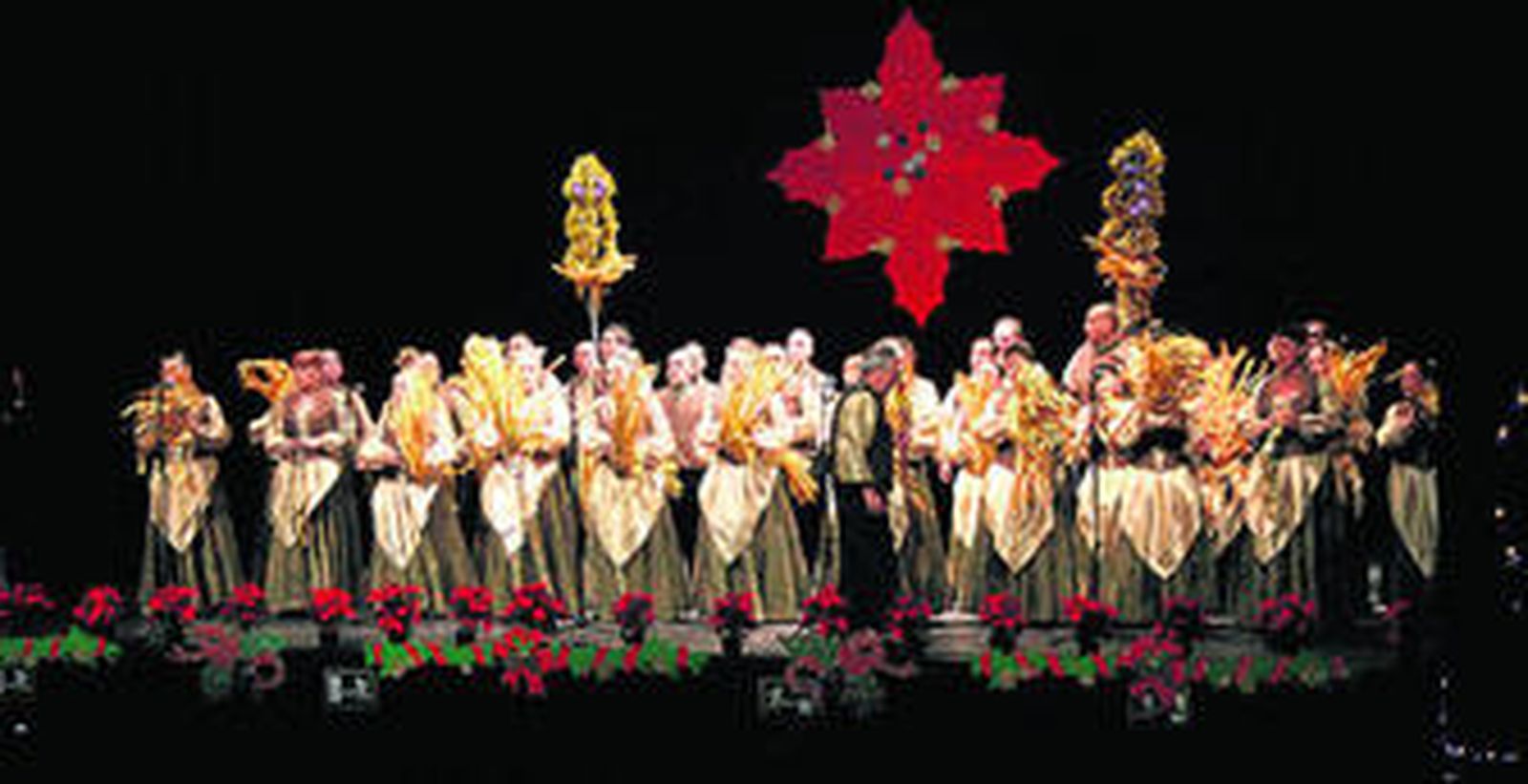 Los vencedores, Pastores de San Agustín, en un momento de su actuación en el Florida.