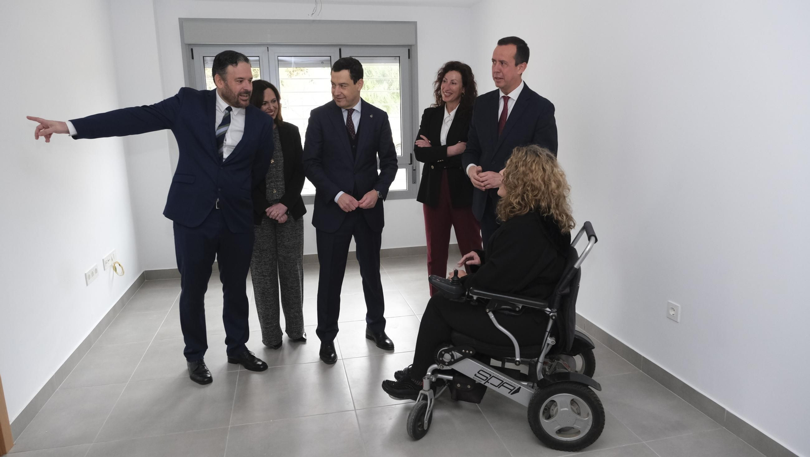 Las imágenes de la entrega de viviendas de VPO en Costacabana