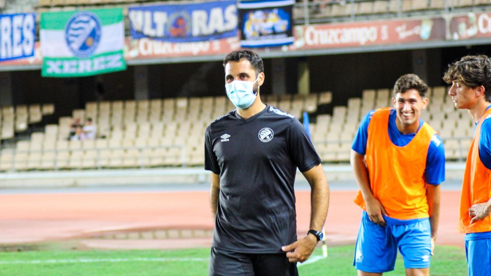 Ale García, preparador físico del Xerez DFC en Chapín.