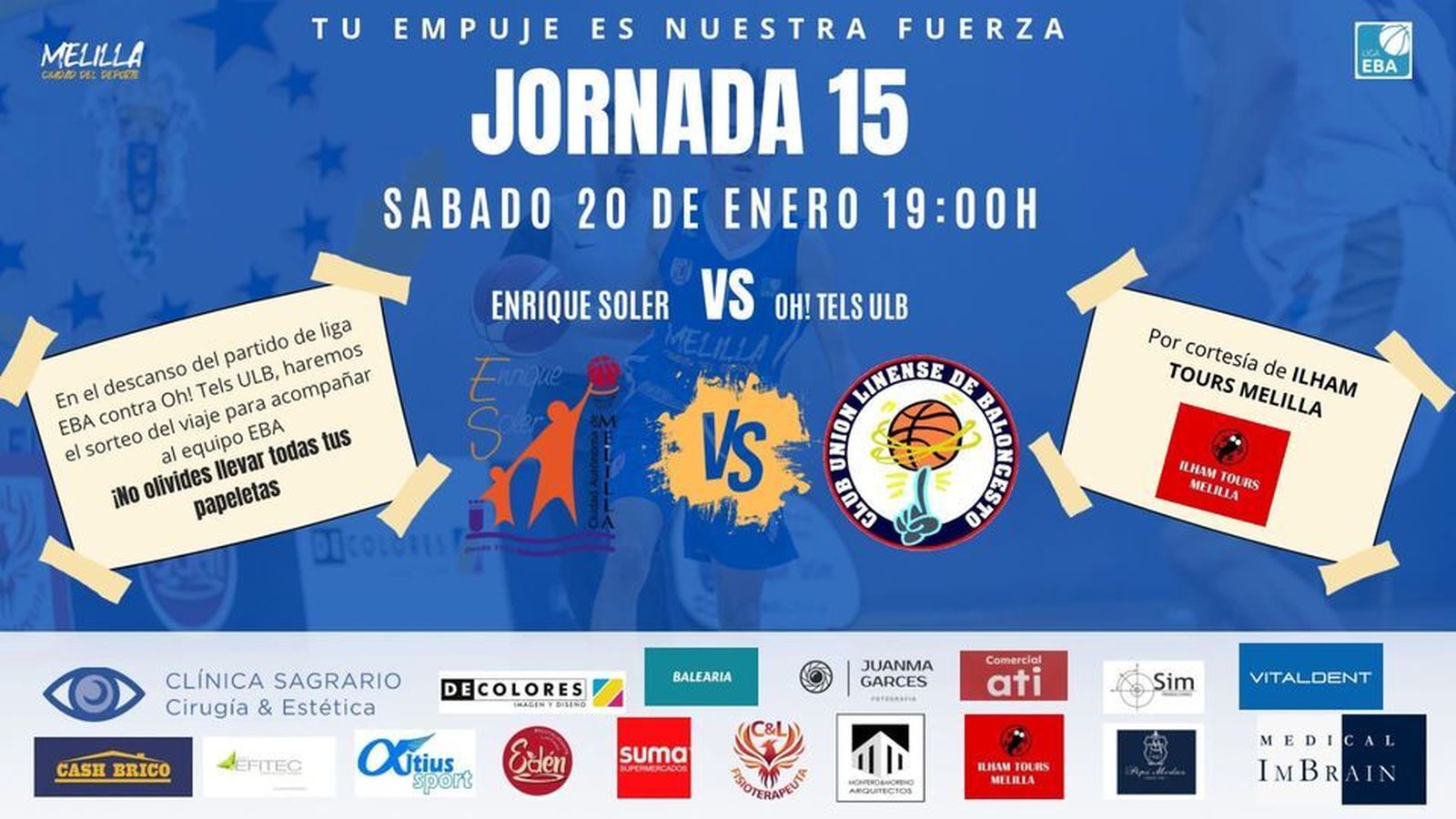 El anuncio del encuentro entre Enrique Soler y ULB