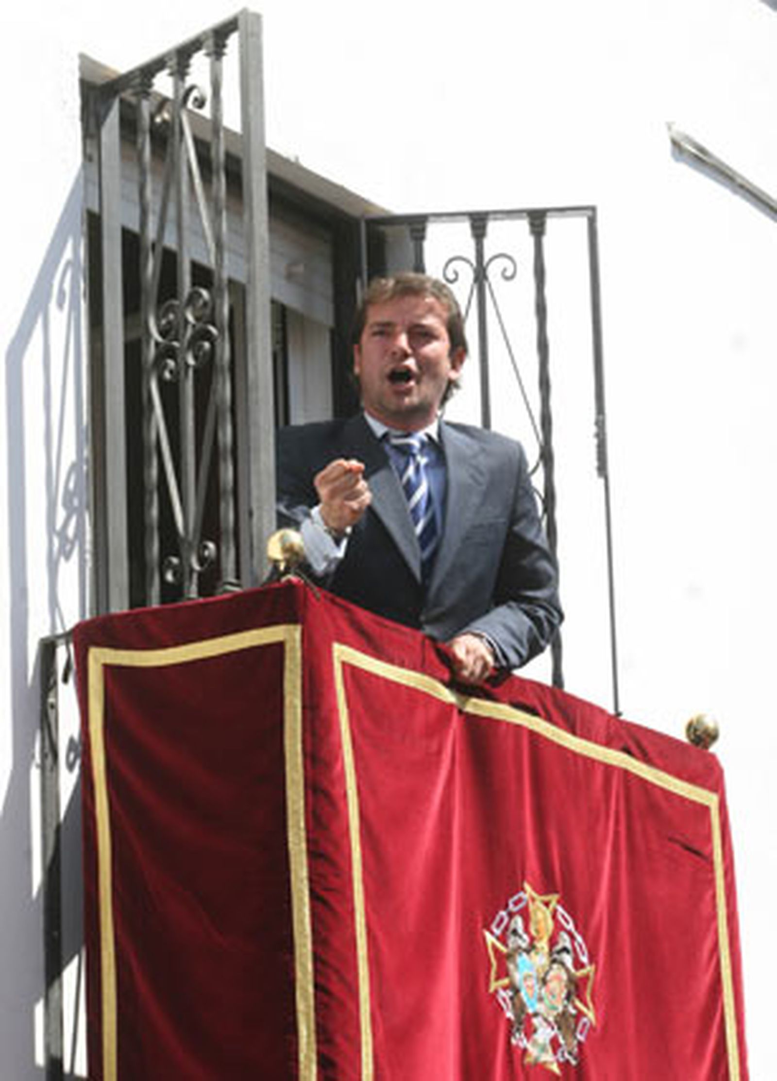 Una saeta para la Virgen de las Mercedes.

Foto: Belén Vargas