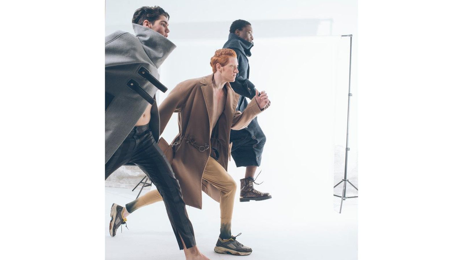 Unos abrigos de la colección ‘El perro ágil’.