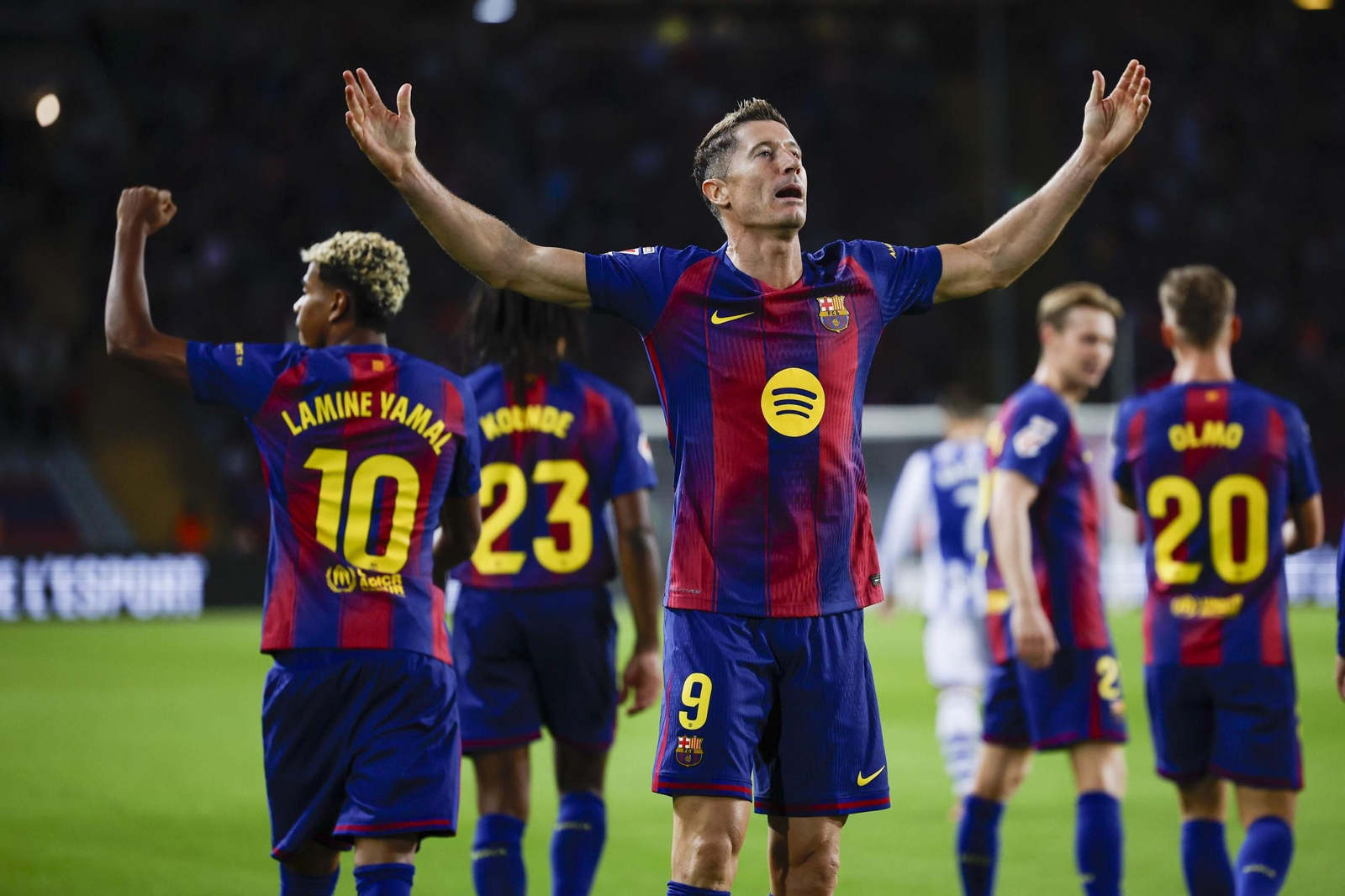 Las imágenes del Barcelona-Real Sociedad