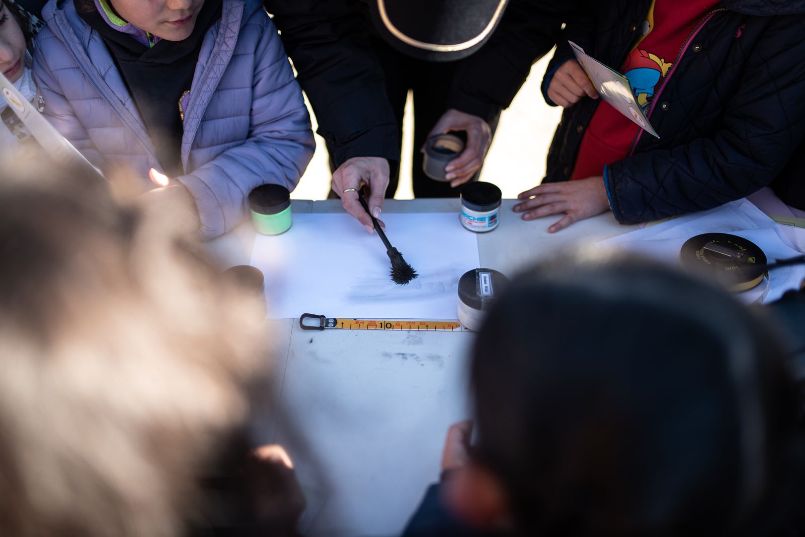 Imágenes de la exhibición de la Policía Nacional en el SAFA Funcadia