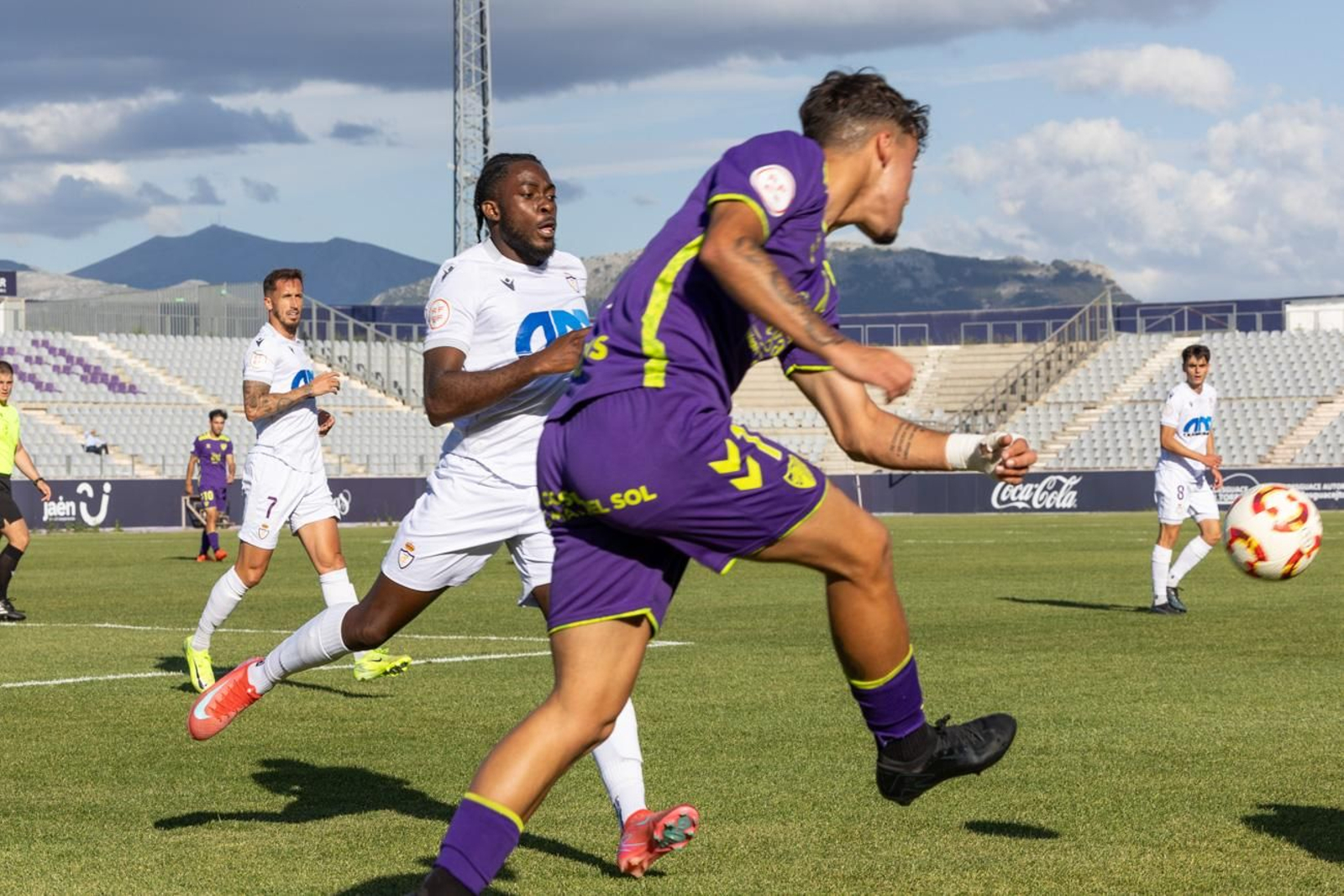 Las mejores imágenes de la derrota del Real Jaén ante el Atlético Malagueño