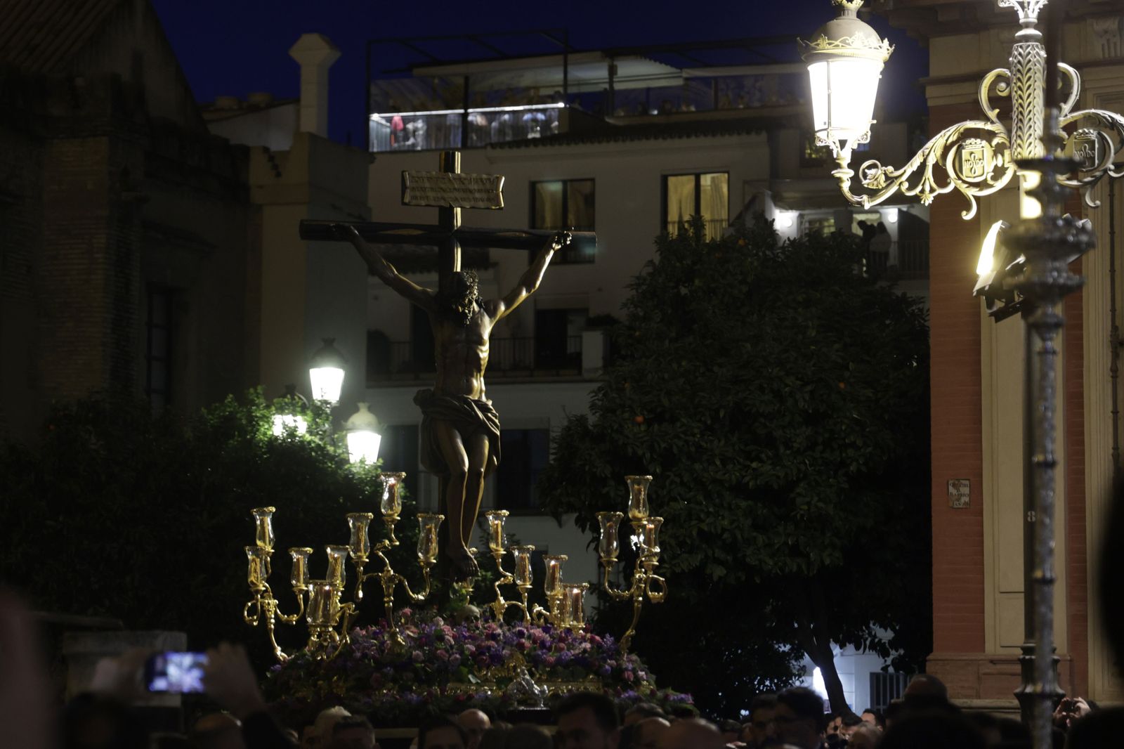 Las imágenes del Vía Crucis de las Hermandades