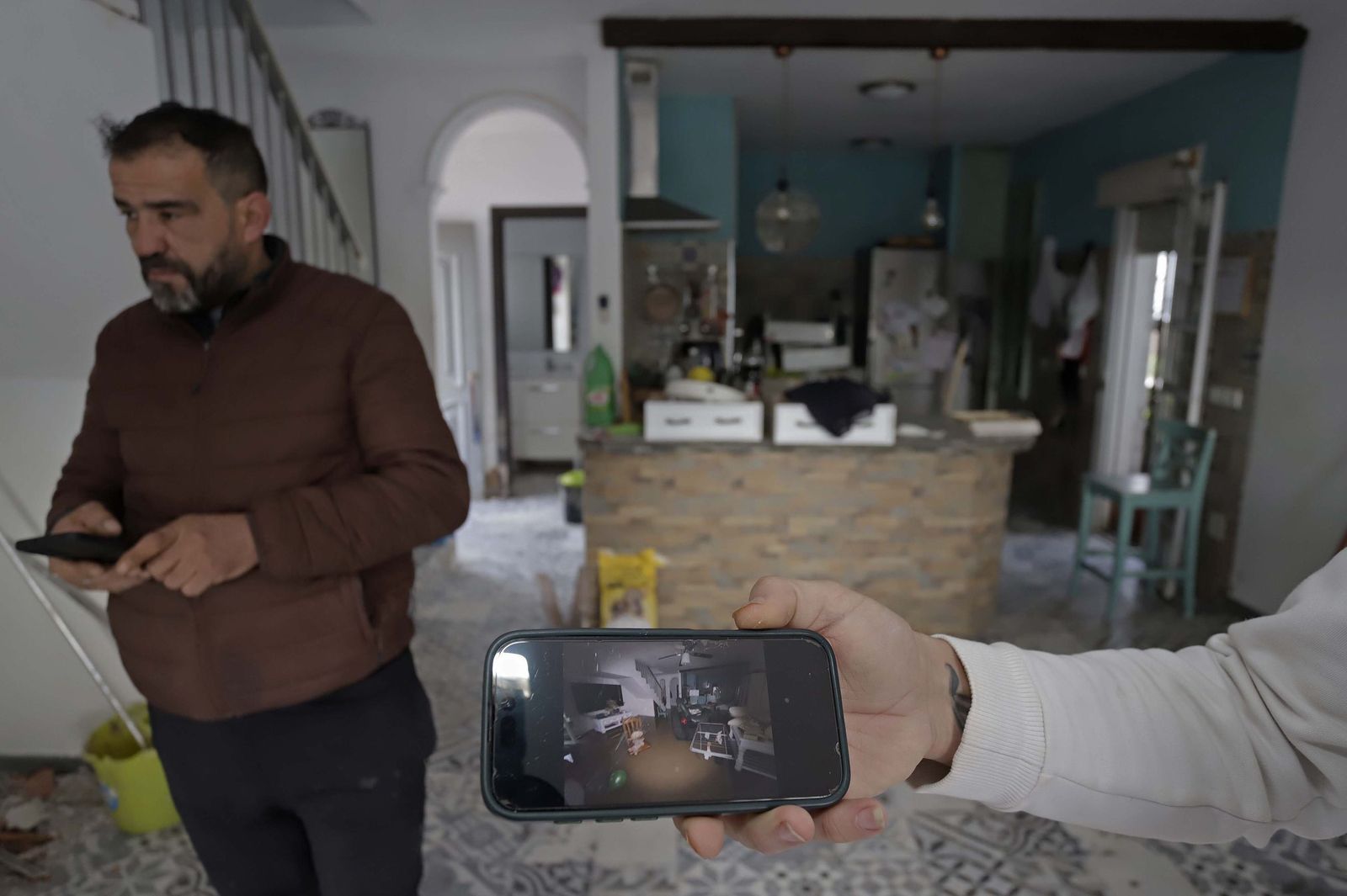 San Martín del Tesorillo después de la borrasca Marta, en imágenes