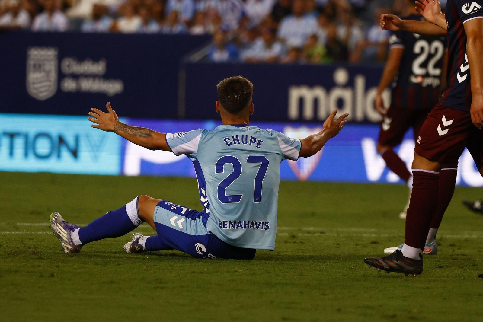 El Málaga CF - SD Eibar, en fotos