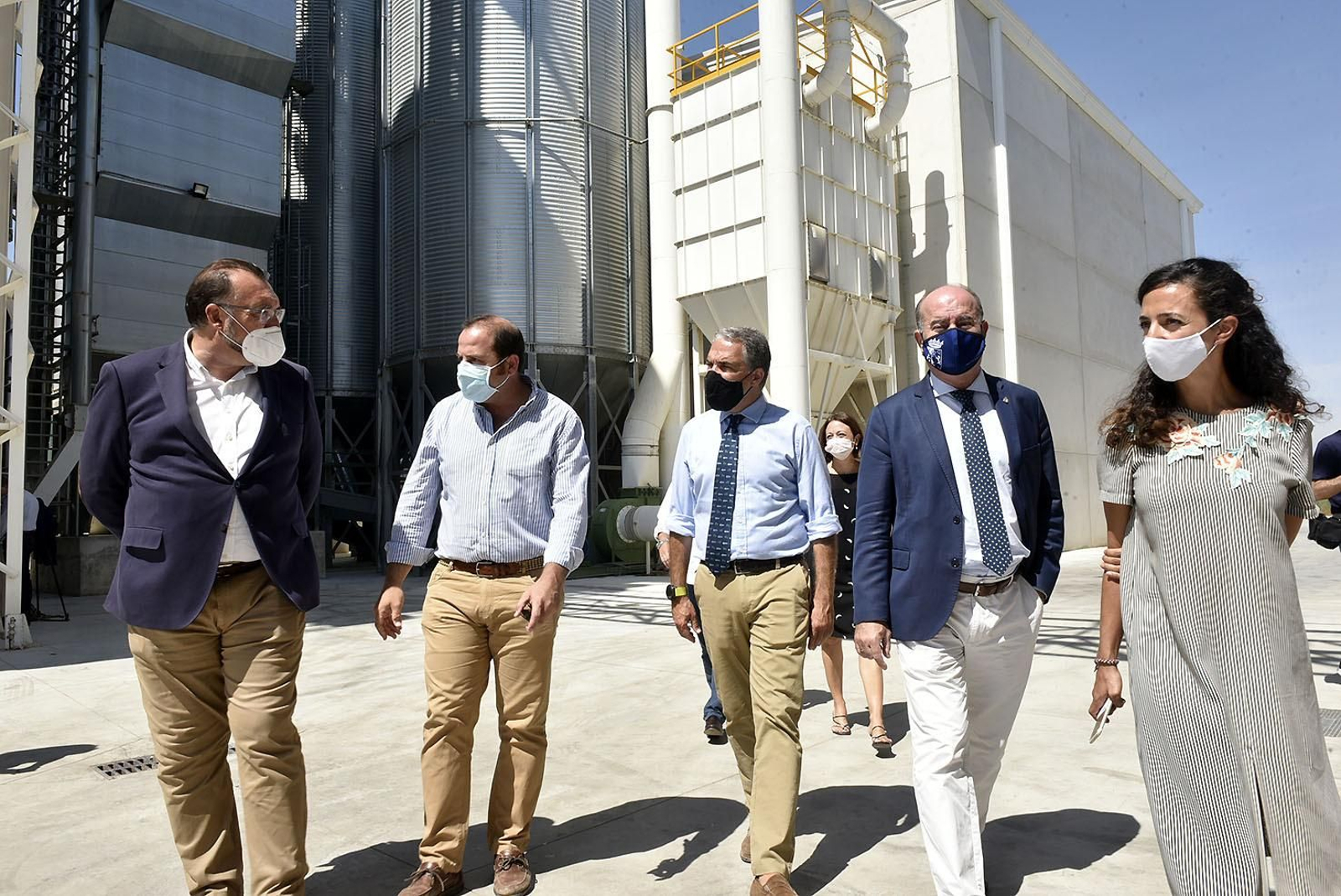 Visita a las instalaciones de Iberquinoa