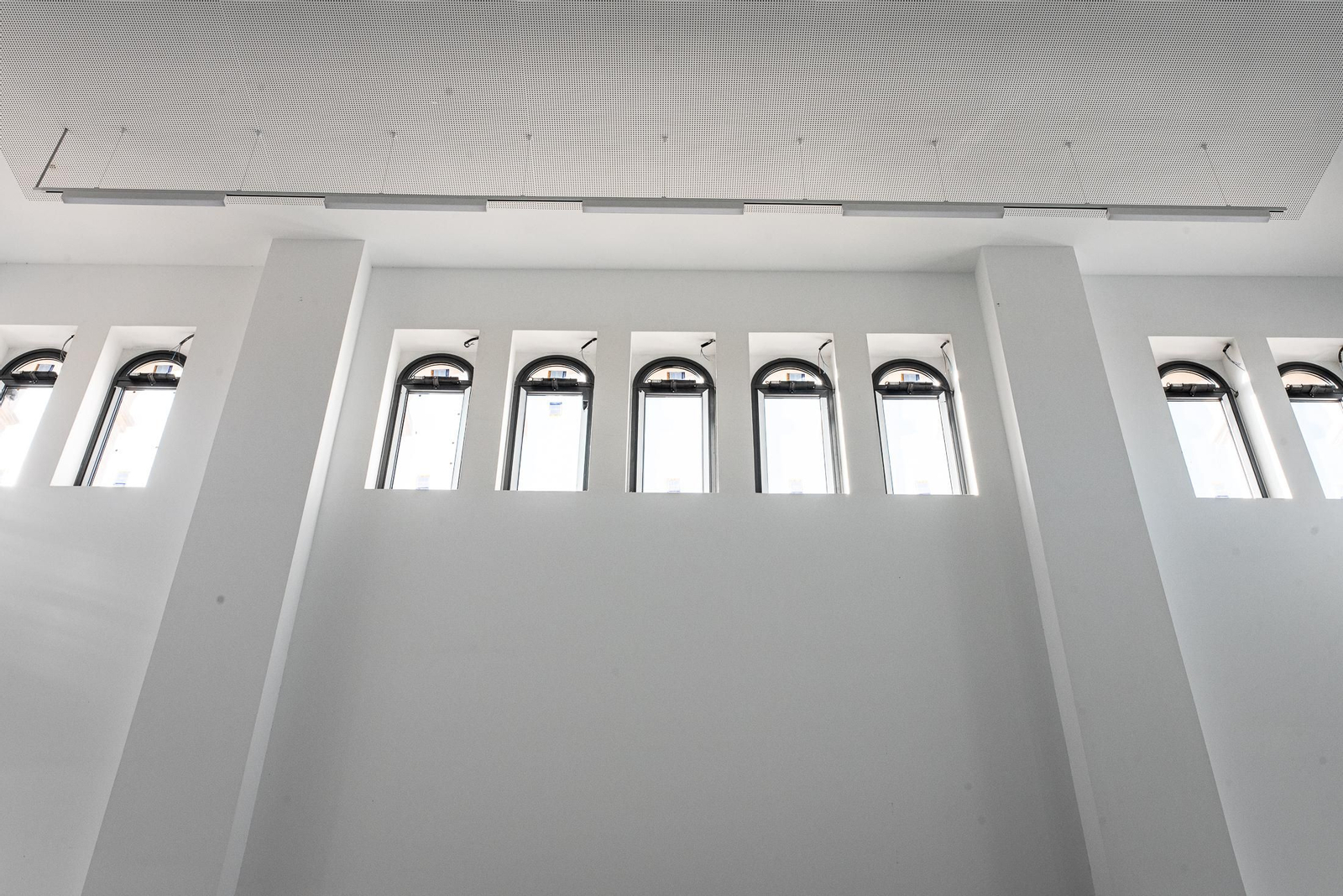 Una visita a las obras del IES La Rábida, en imágenes