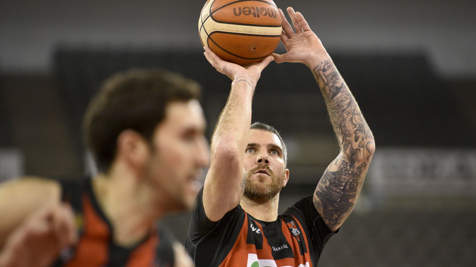 Guille Rubio se mostró muy seguro en la línea de tiros libres