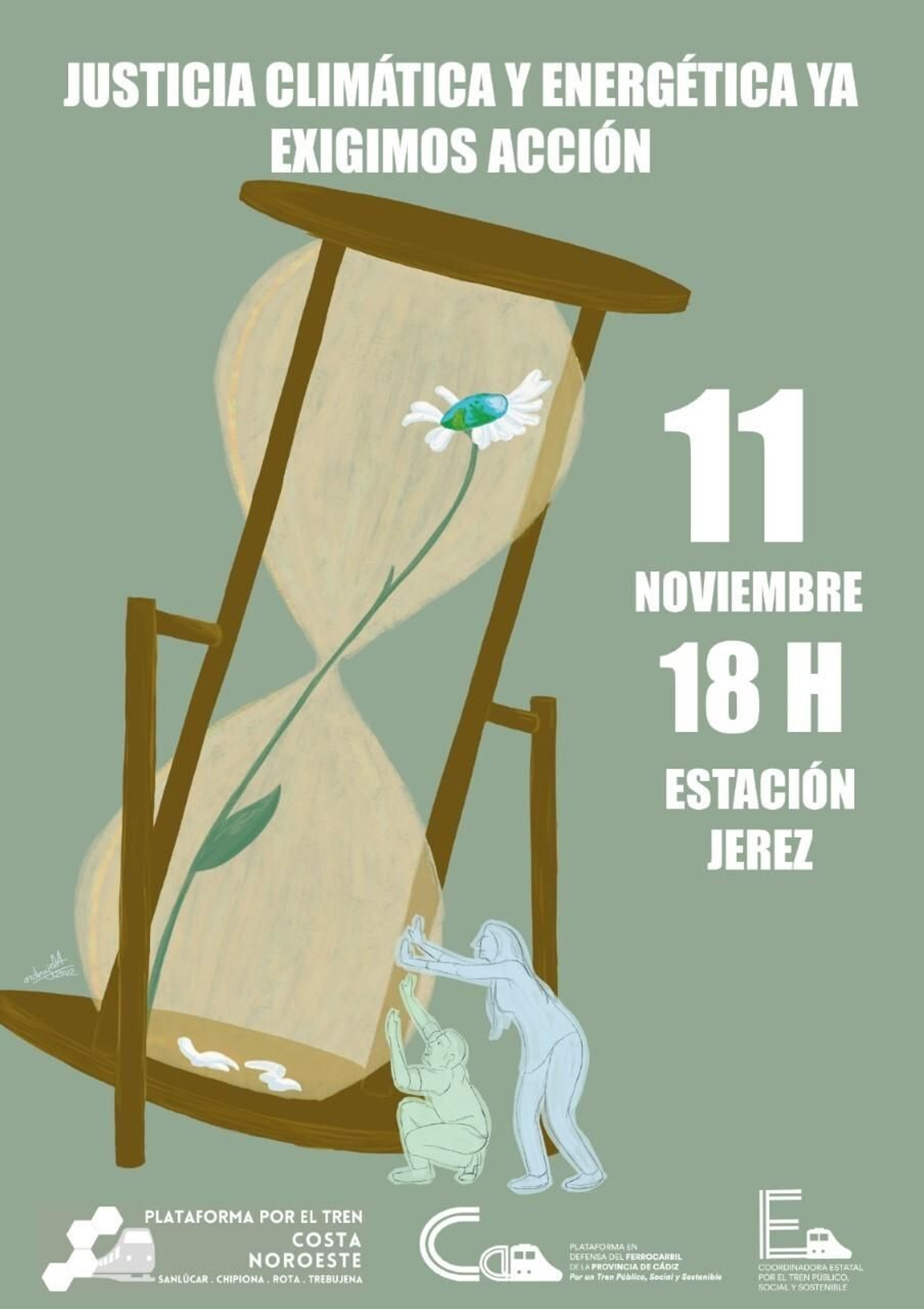 Detalle del cartel de la convocatoria.