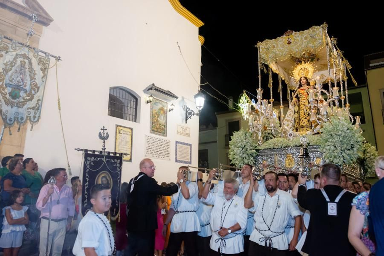 La Virgen del Carmen, en su procesión de agosto.