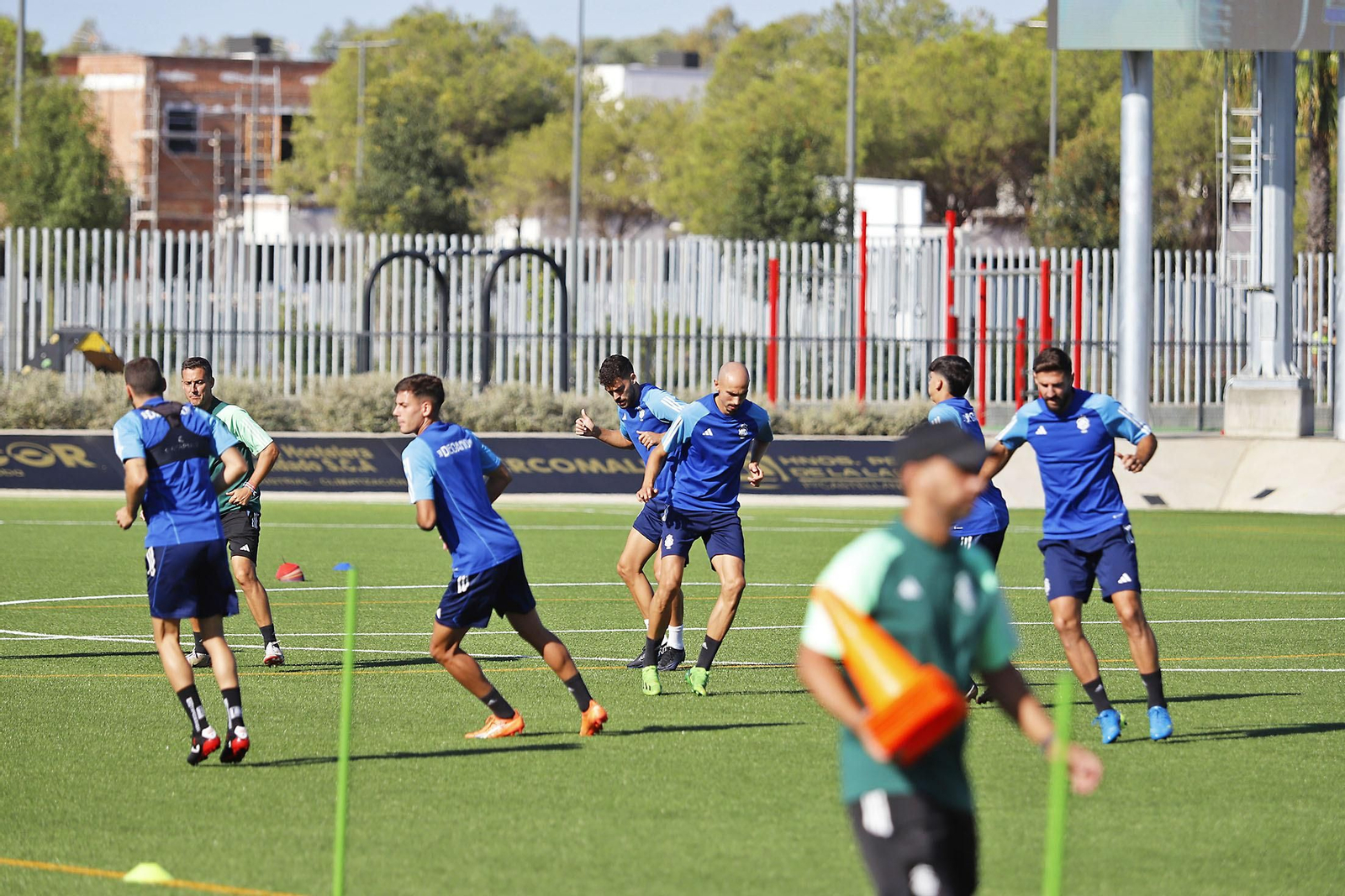 Imágenes del entrenamiento del Recreativo de Huelva