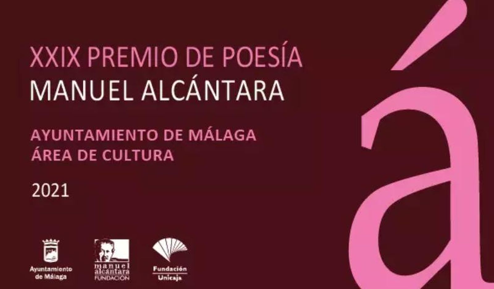 XXIX edición del Premio de Poesía Manuel Alcántara