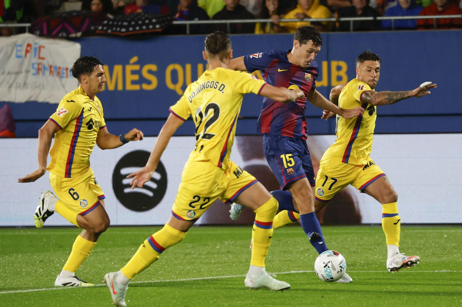 Las fotos del Barcelona-Getafe