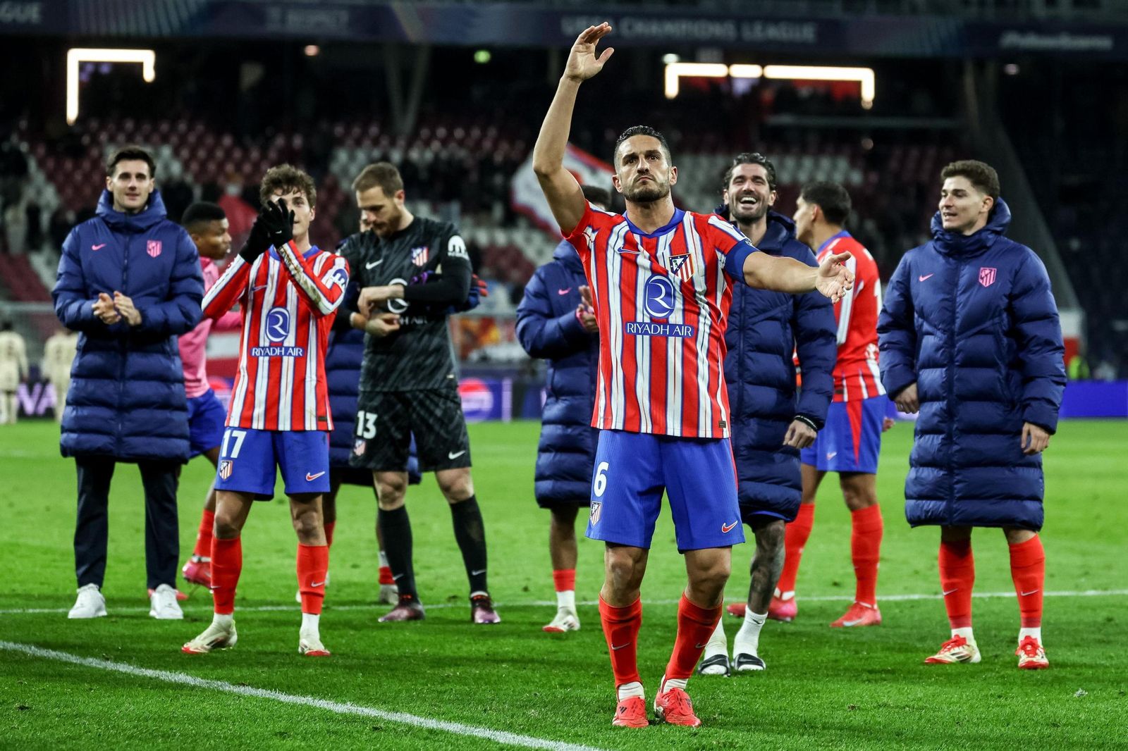 Las fotos del Salzburgo - Atlético de Madrid