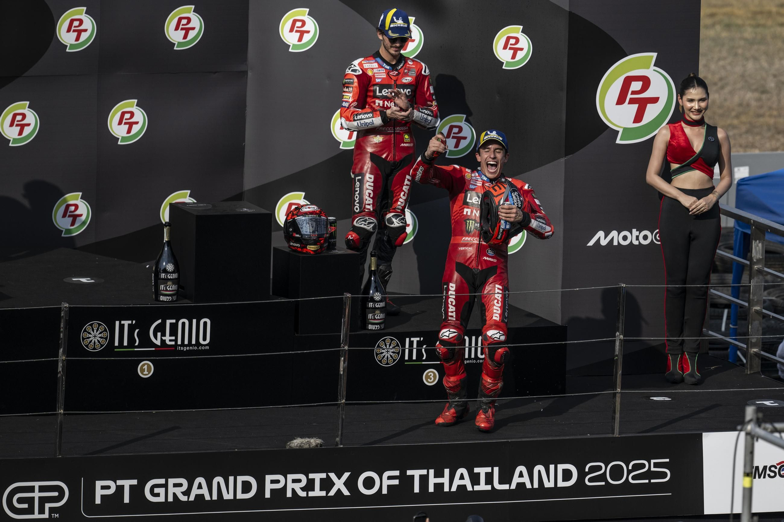 Las fotos del triunfo de Marc Márquez en Tailandia