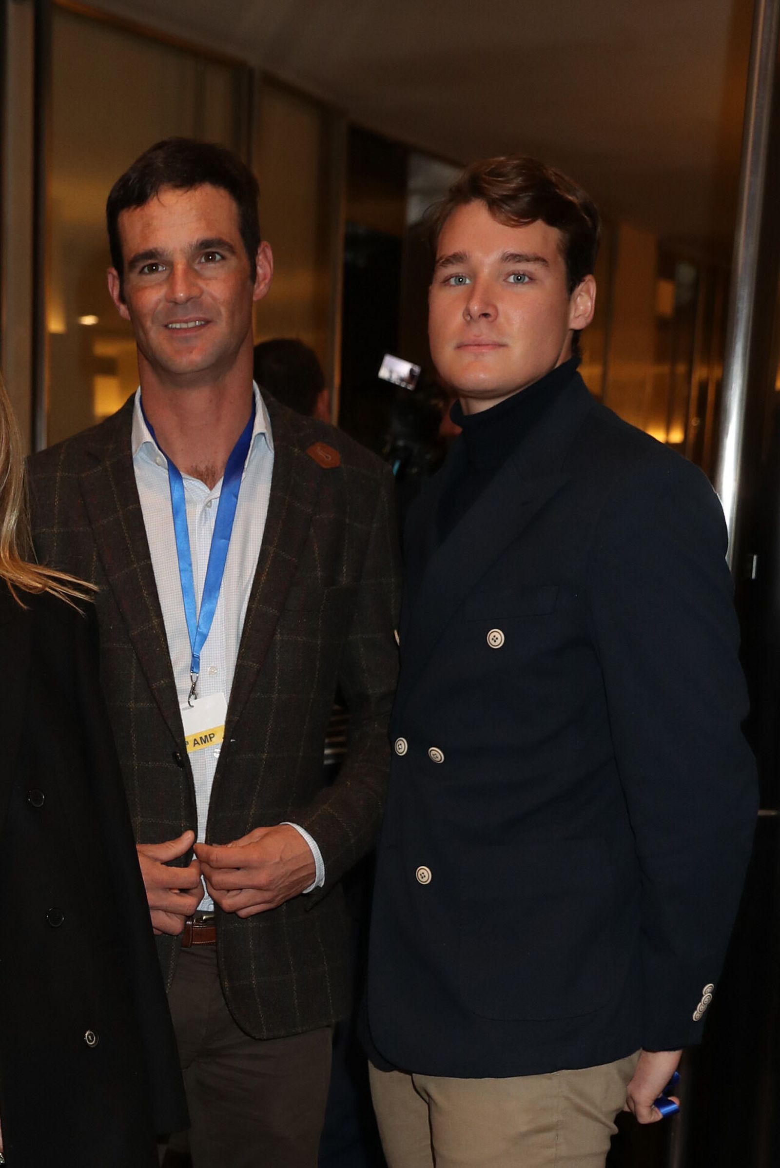 José Bono Jr. y su pareja.