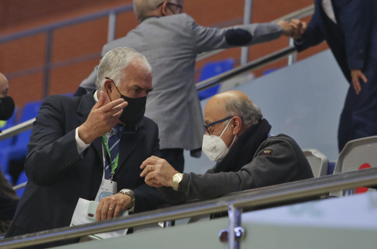 Manolo Rubia, con Eduardo García.