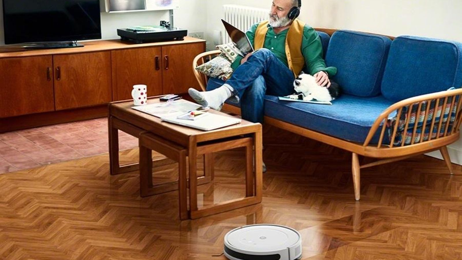 Robot aspirador y friegasuelos Roomba Combo Essential