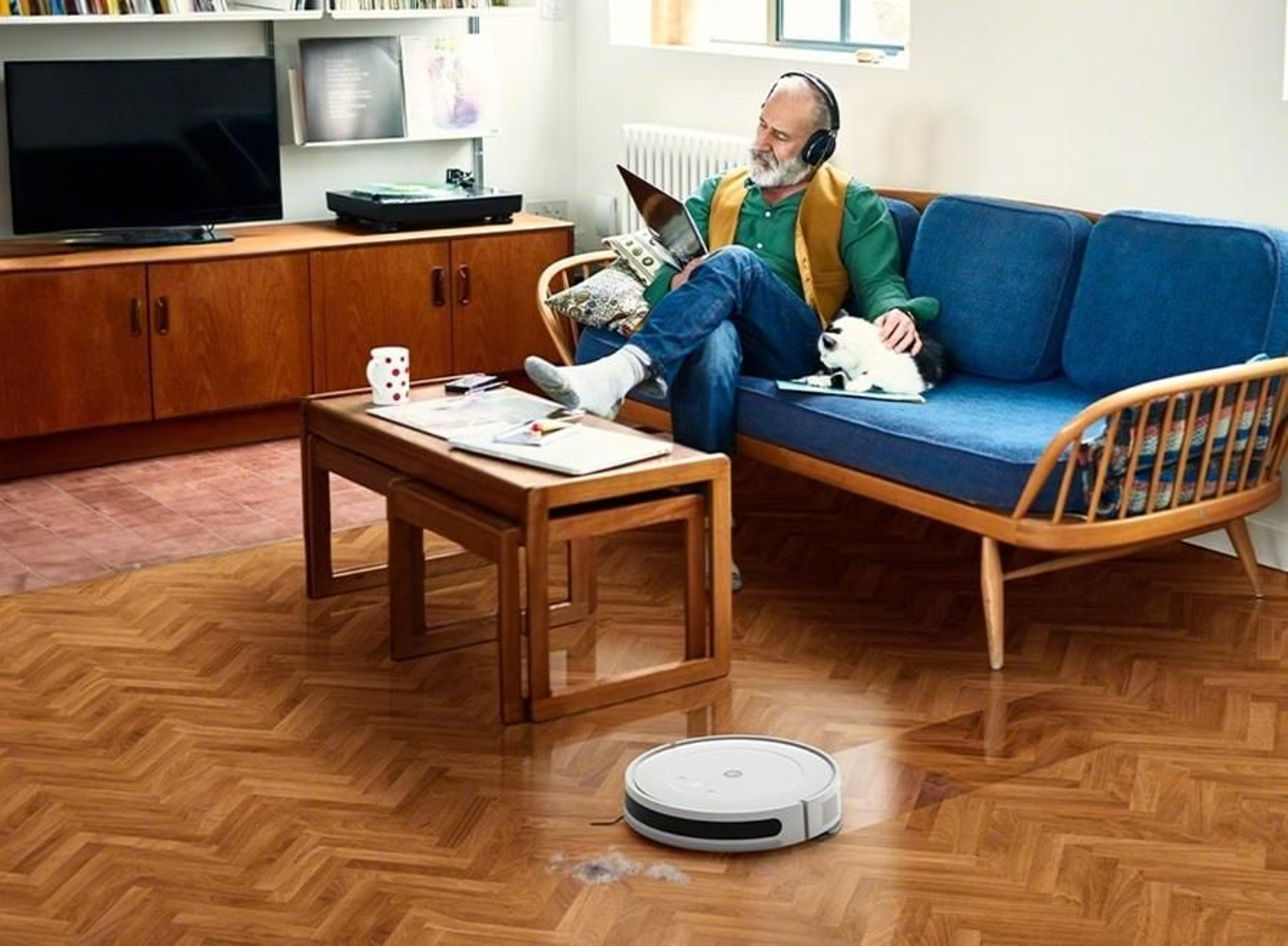 Robot aspirador y friegasuelos Roomba Combo Essential