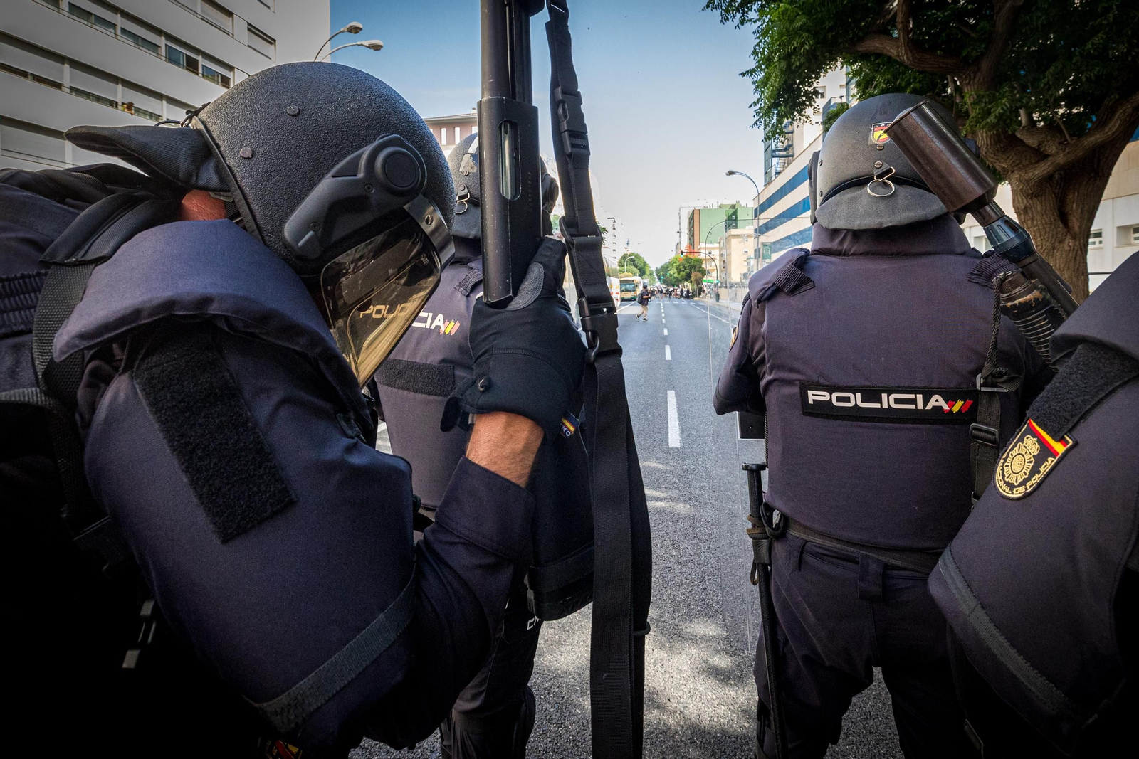 Imágenes del primer día de huelga de los trabajadores del sector del metal en Cádiz Imágenes del primer día de huelga de los trabajadores del sector del metal en Cádiz