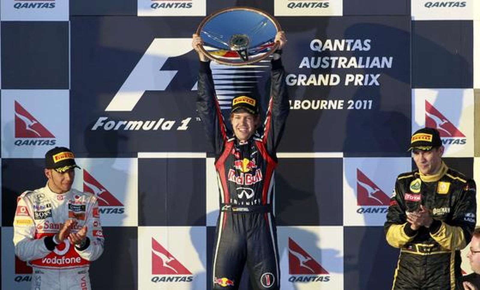 Vettel consigue su primera victoria en el Mundial de Fórmula 1.

Foto: EFE/ Reuters