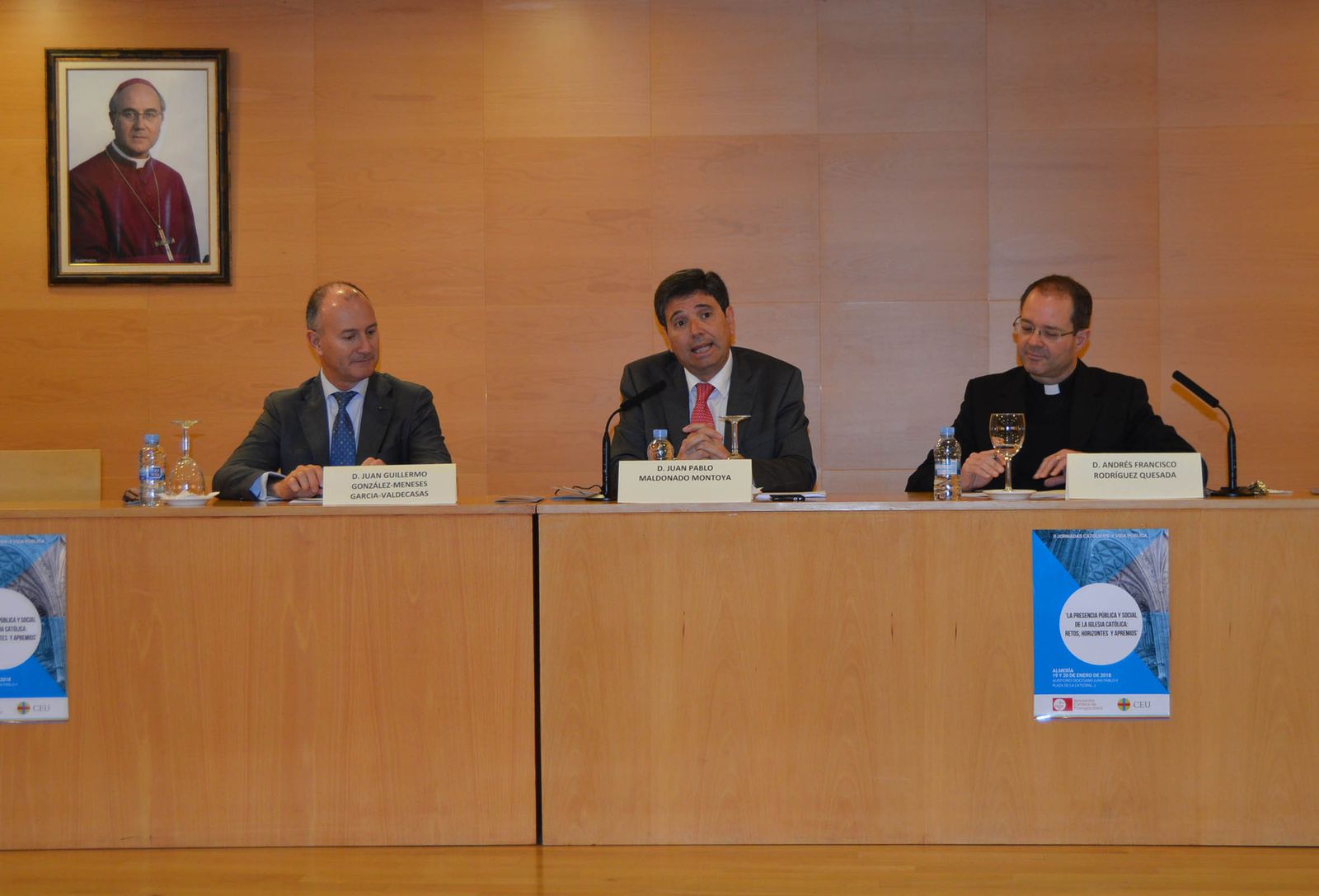 Juan Pablo Maldonado fue uno de los protagonistas de las II Jornadas Católicos y Vida Pública.