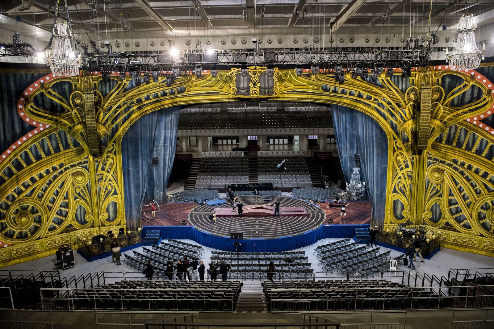 Fotos: El Circo del Sol entre bambalinas