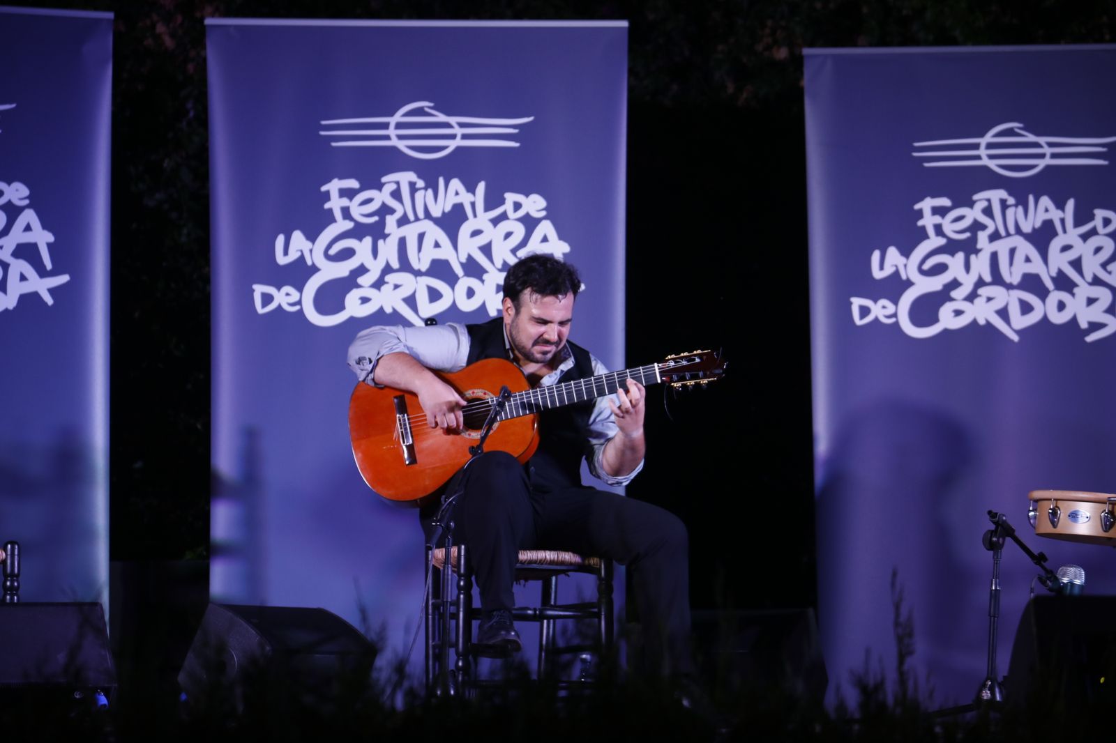 El concierto de Miguel Chércoles y Daniel Madrid en el Festival de la Guitarra de Córdoba, en imágenes