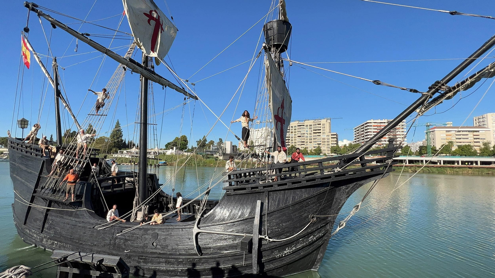 Conmemoración de los 500 años de la Primera Vuelta al Mundo en Sevilla, todas las imágenes