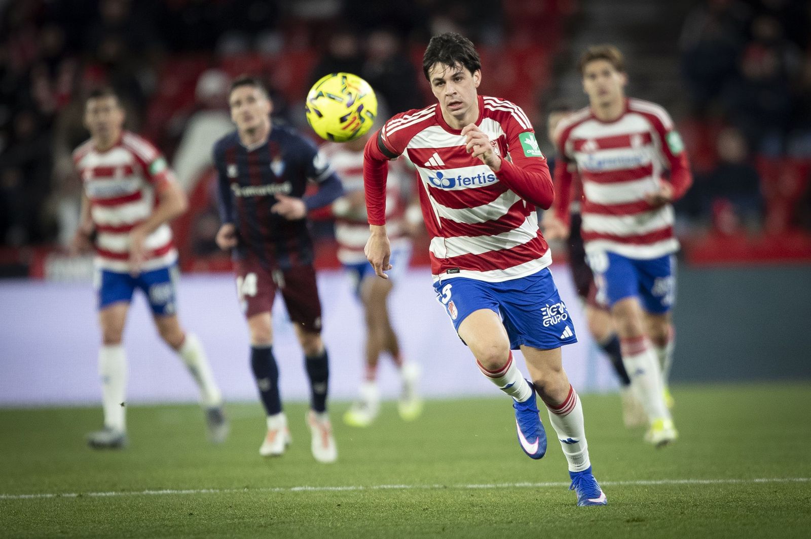 Gonzalo Petit debutó como rojiblanco.