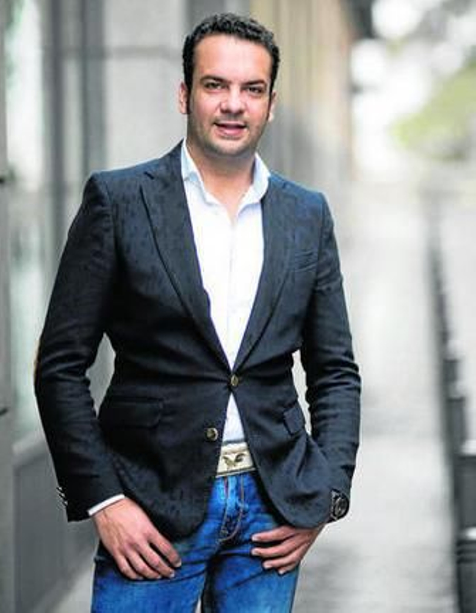 Jesús Méndez, días atrás en las calles de Madrid.