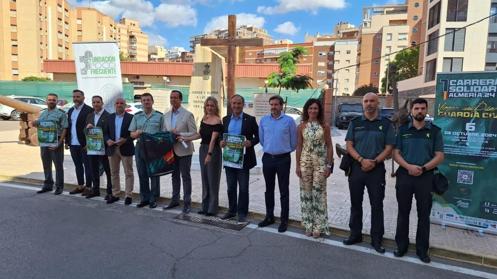 Presentación oficial de esta Carrera Solidaria de la Guardia Civil.