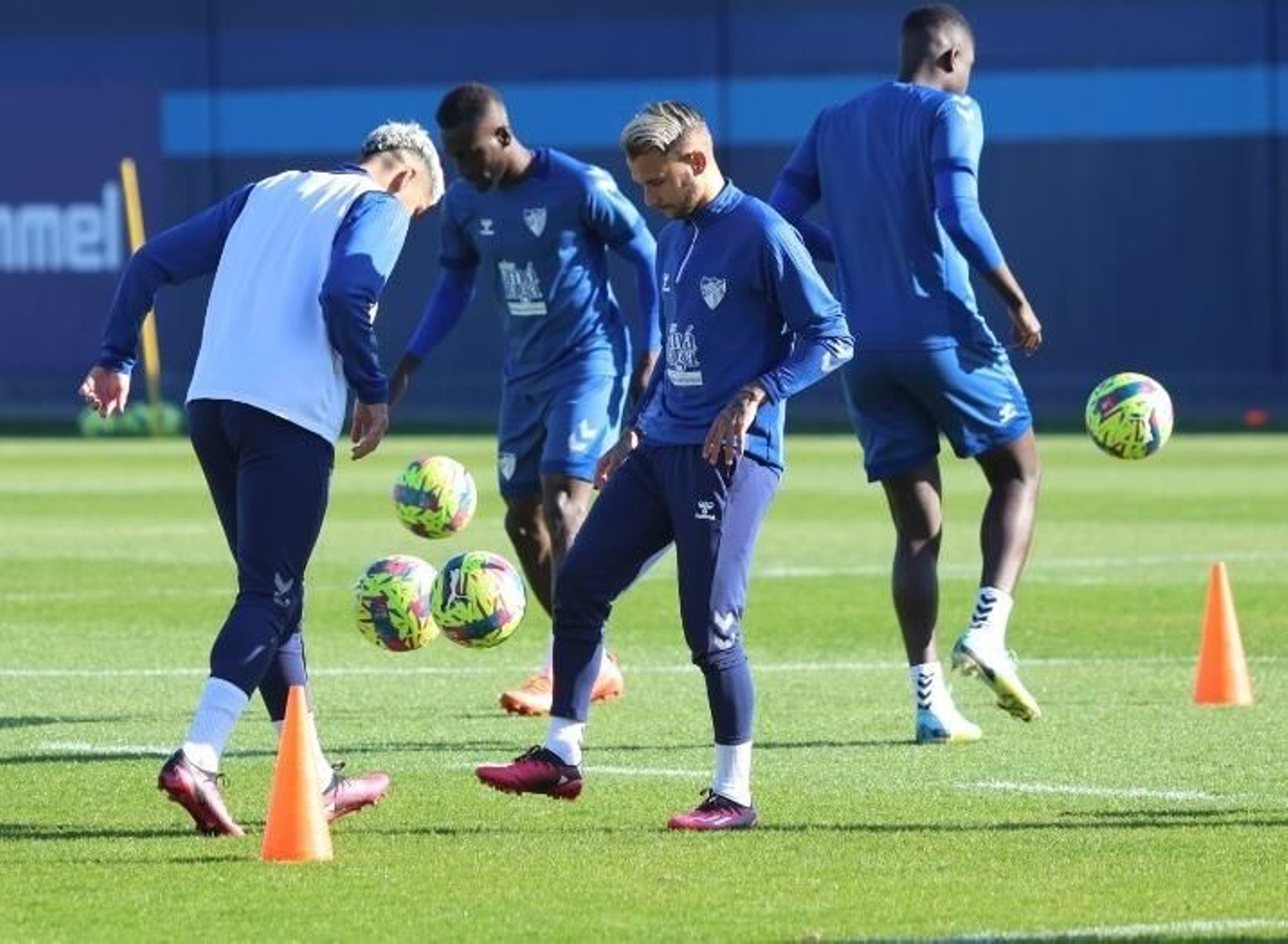 Juande y Chavarría, brotes verdes en el Málaga CF