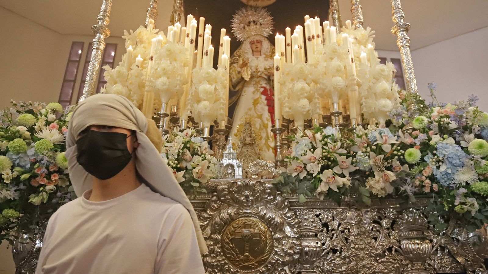 Fotos del Domingo de Ramos en Algeciras: Oración en el Huerto