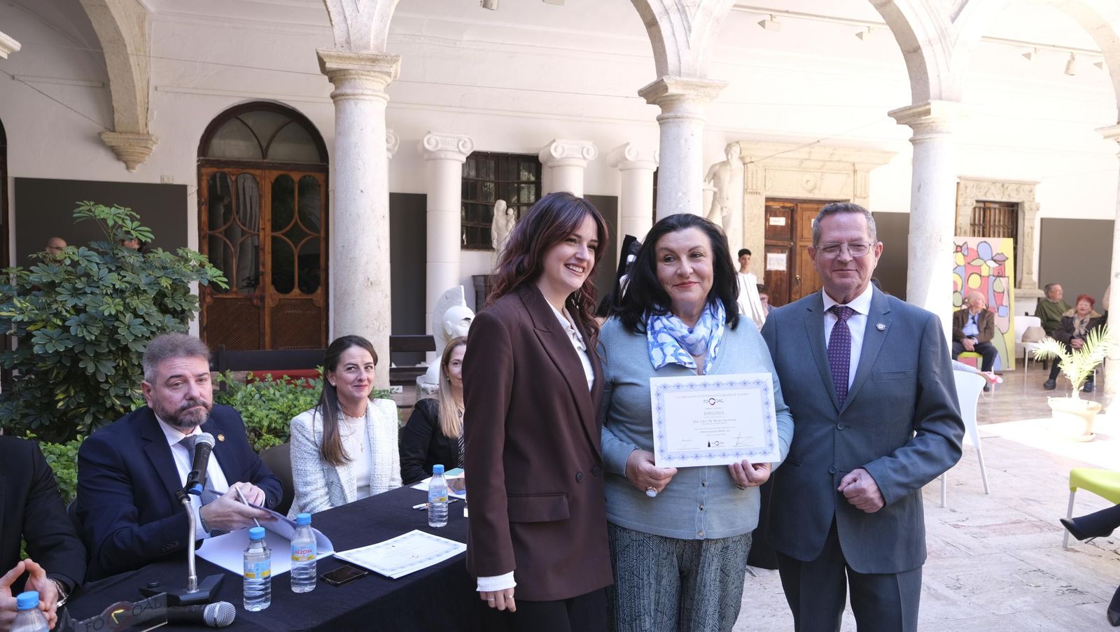 Imágenes de la presentación del cartel Semana Santa 2025 de FOCOAL