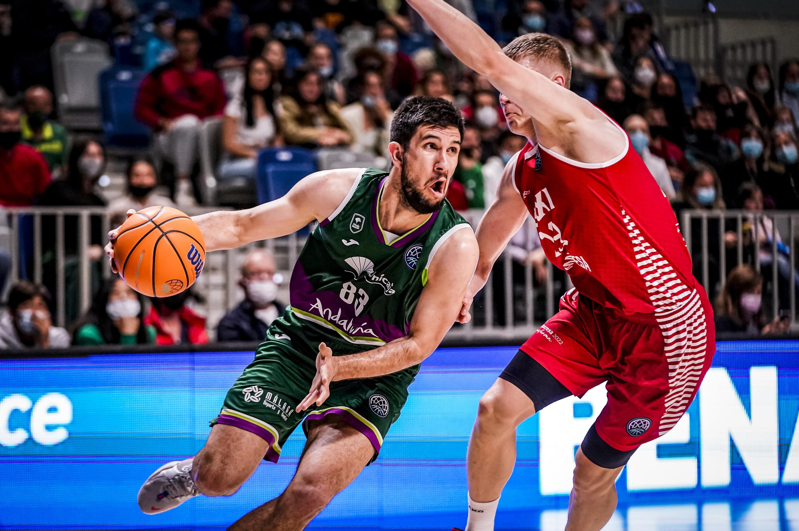 El Unicaja-Baxi Manresa, en fotos