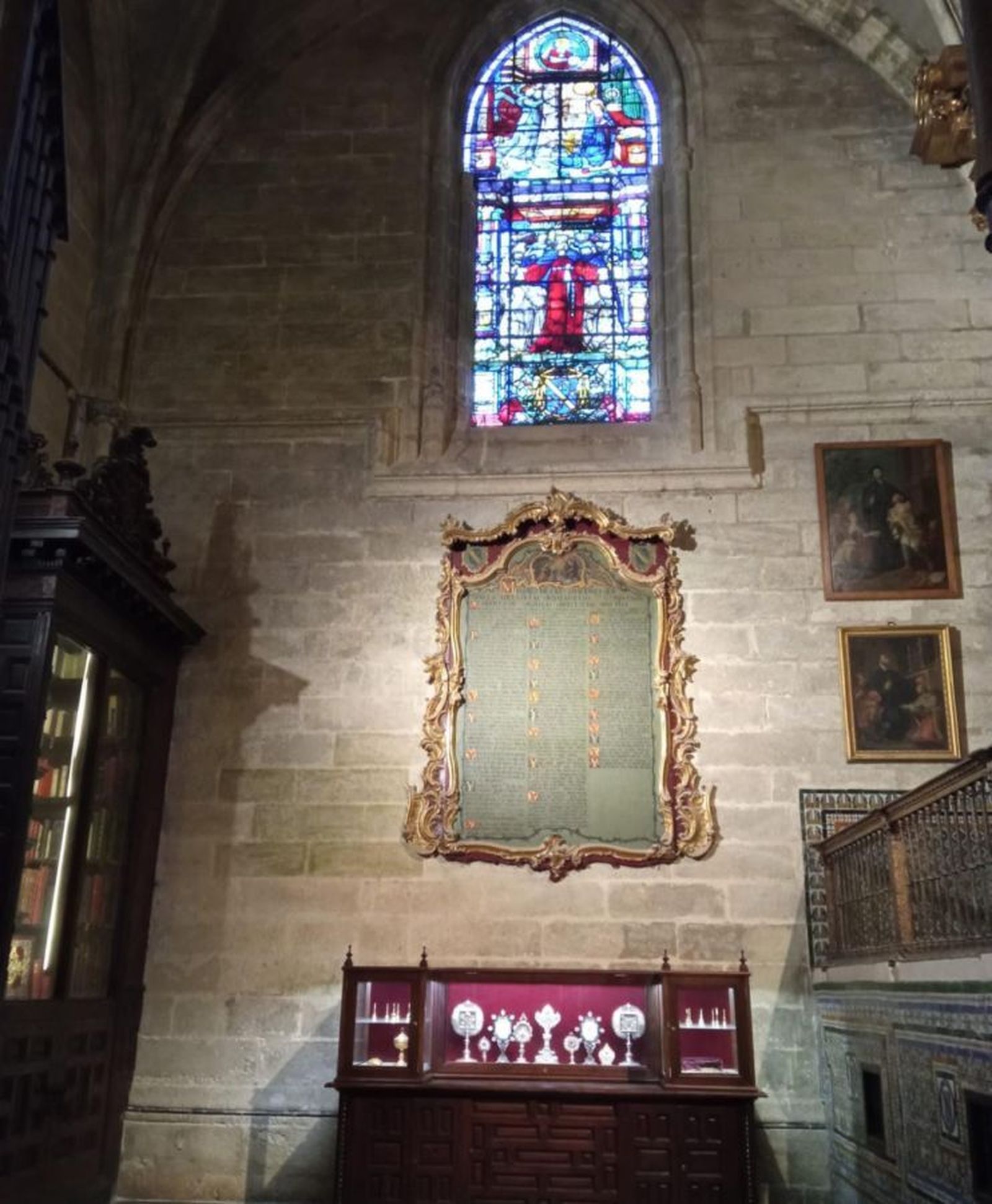 La Capilla de las Doncellas de la Catedral de Sevilla.