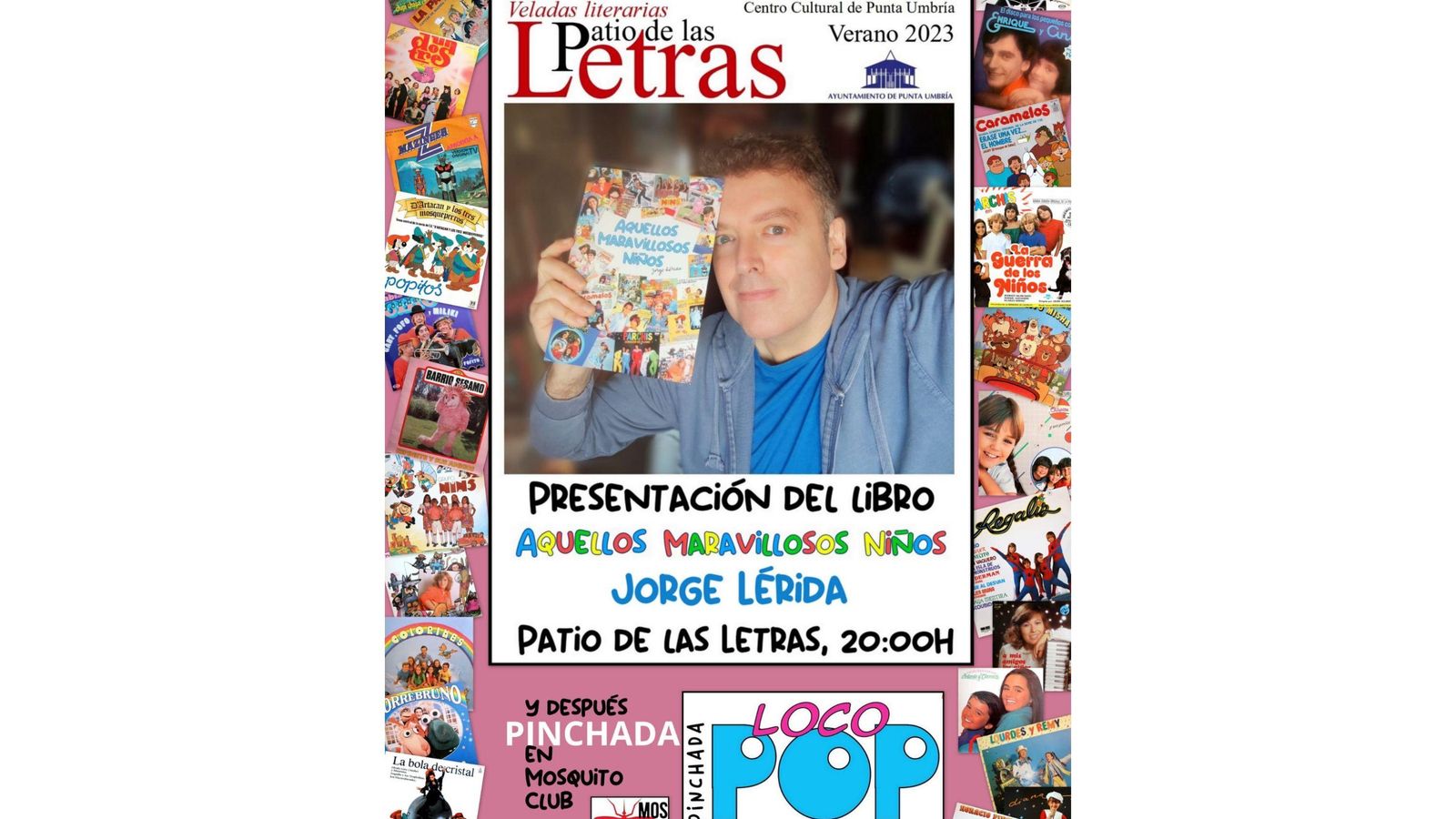 Presentación del libro del onubense en Punta Umbría