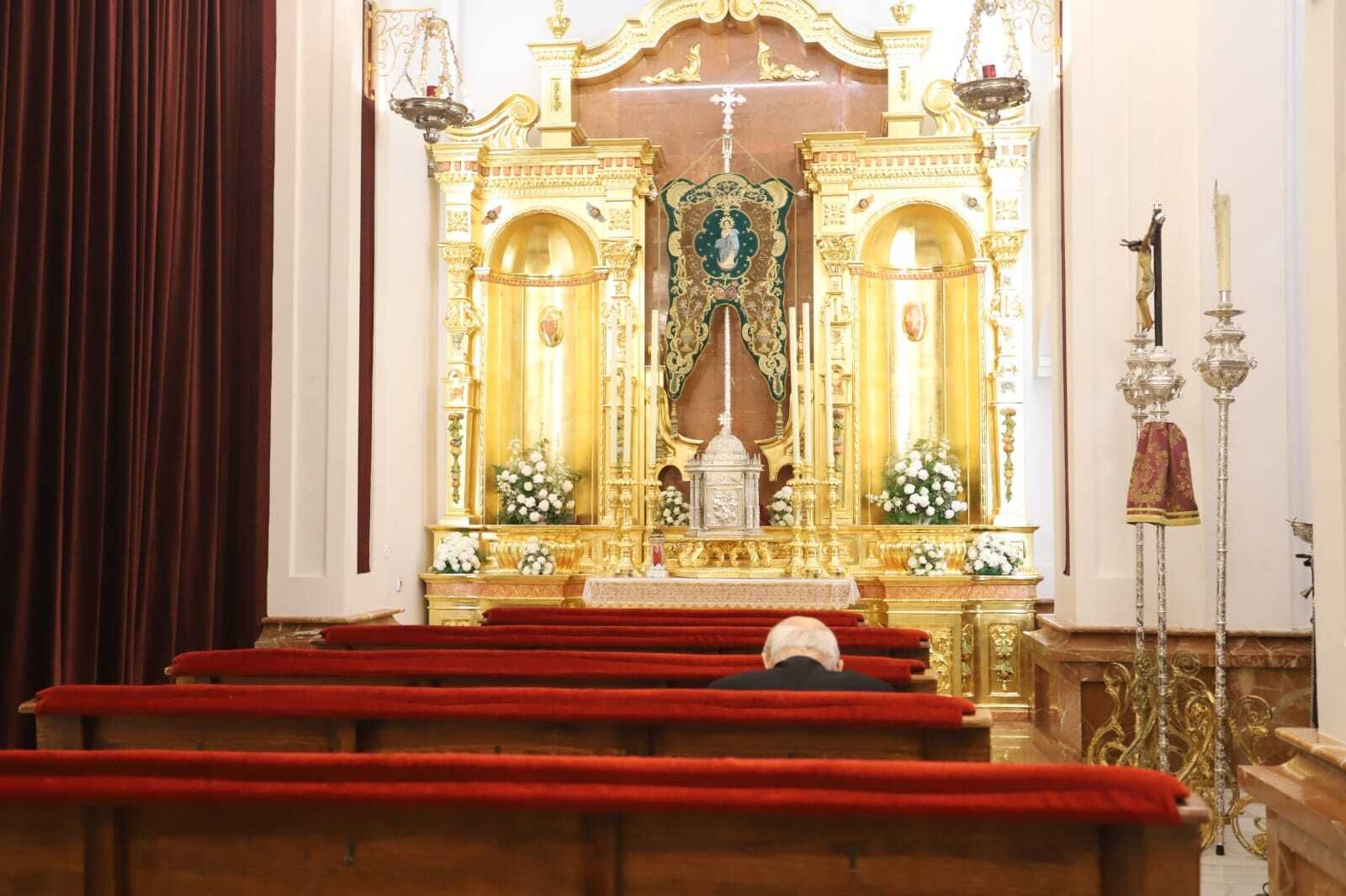 Imágenes del Nazareno recorriendo las calles de Huelva en la Semana Santa 2022.