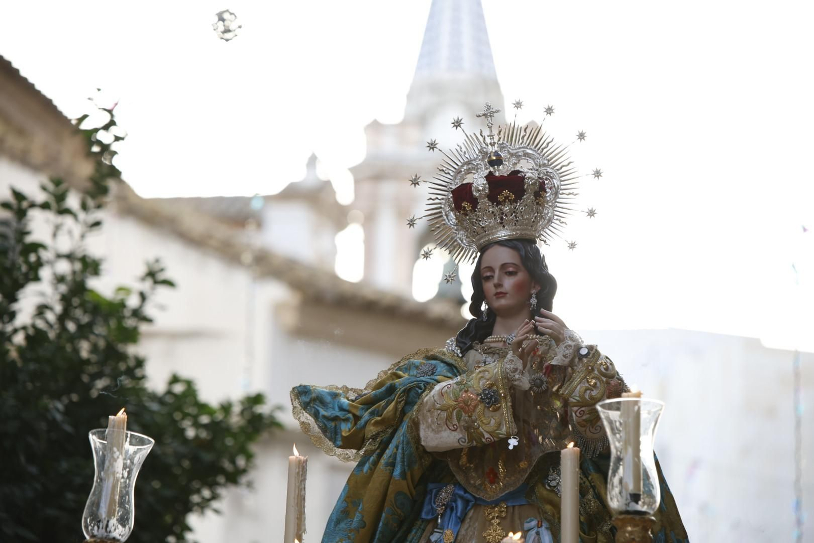 Imágenes de la procesión de la Virgen de la Inmaculada en Huelva