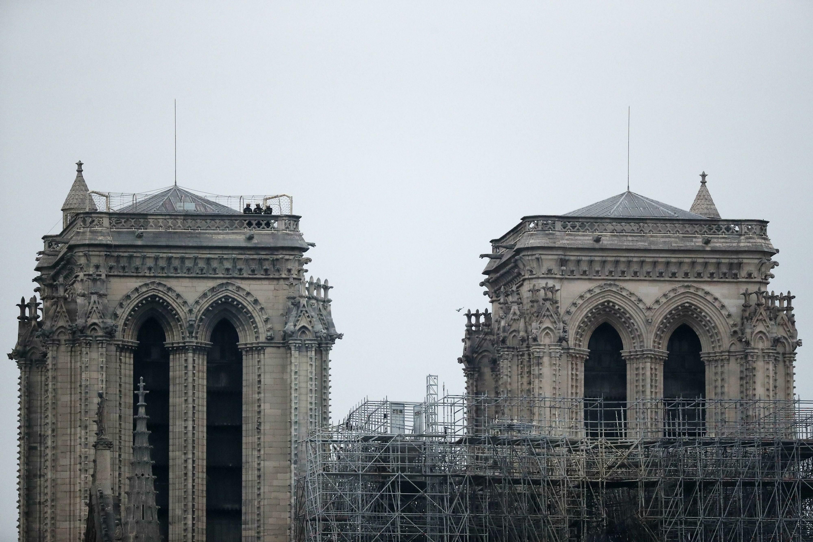 Las imágenes de Notre Dame tras la tragedia
