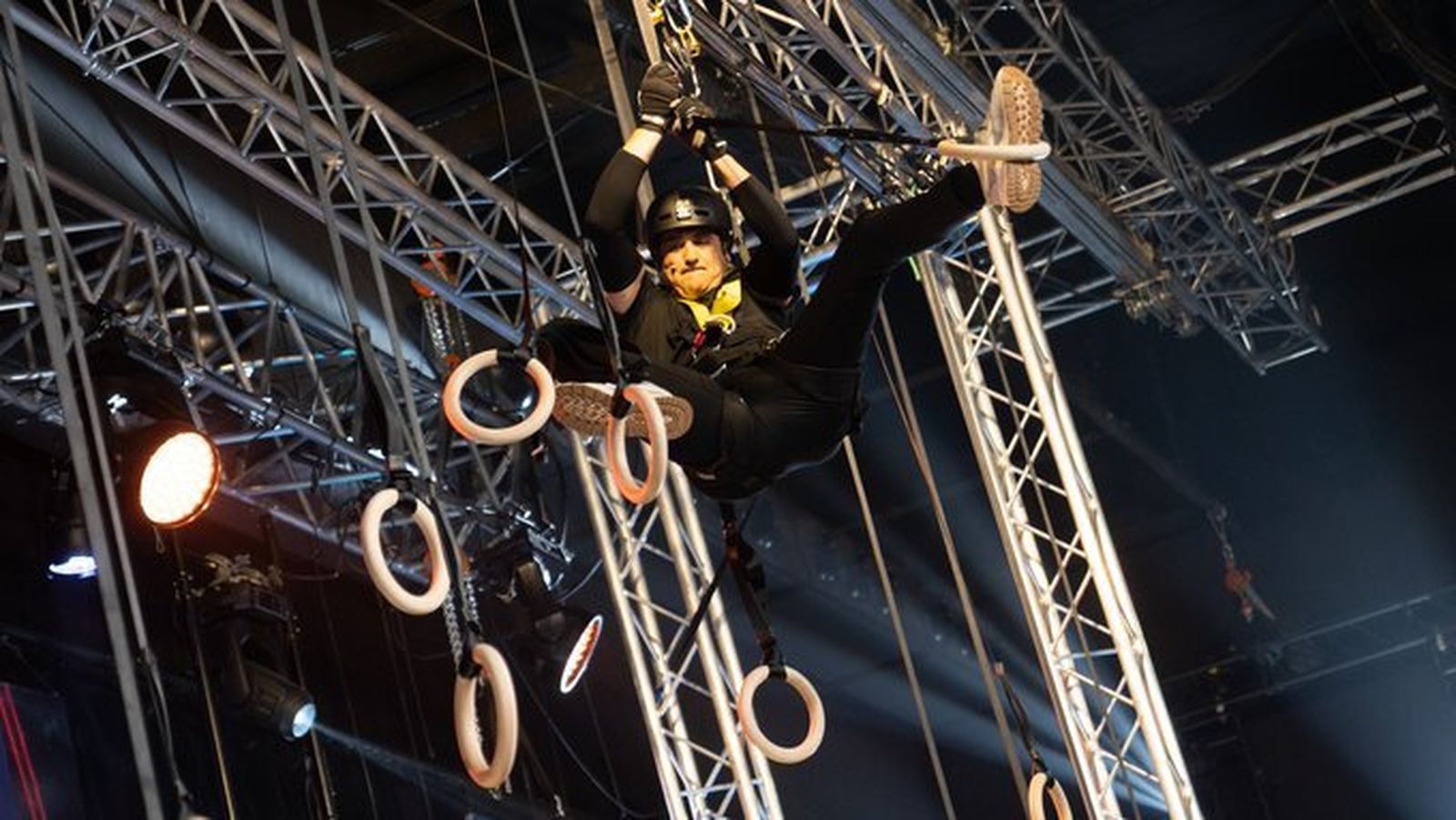 Jesulín de Ubrique en la prueba de las anillas