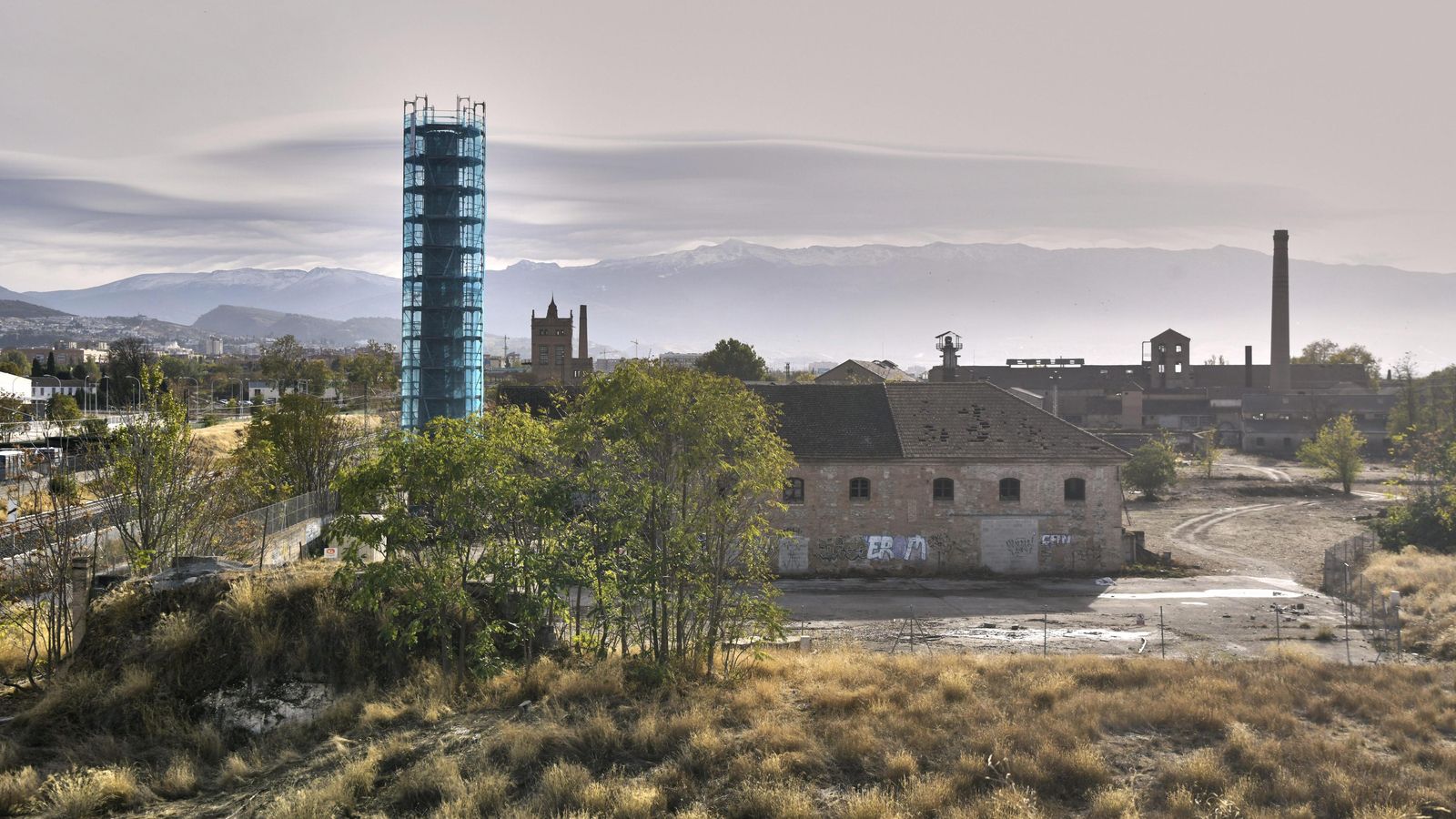 La torre de la Azucarera, donde ya se ha intervenido.