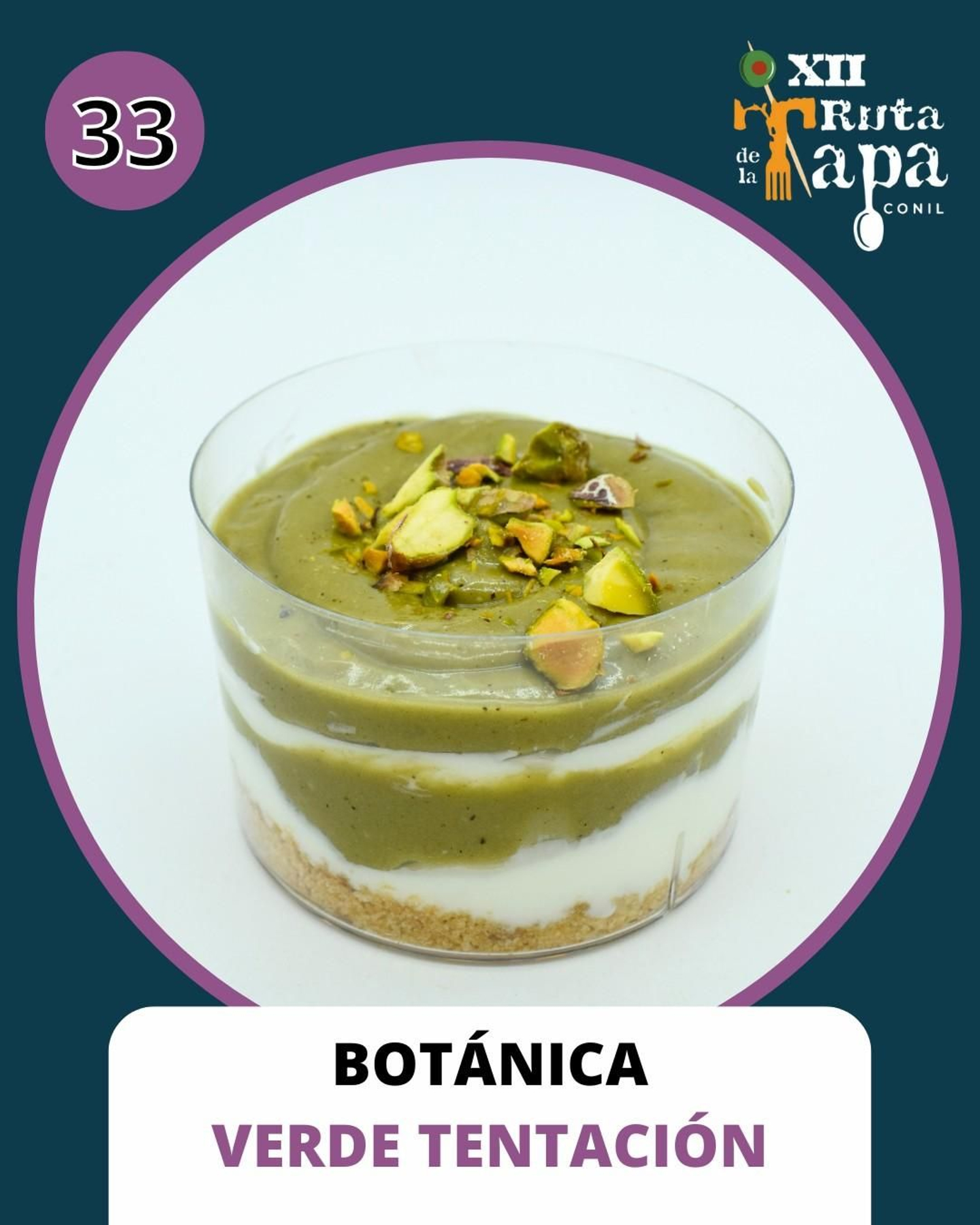 Botánica / Postre: Verde Tentación