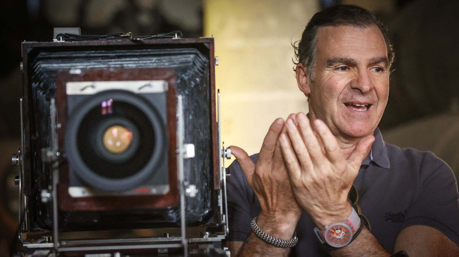 El fotógrafo Fernando Manso en Jerez